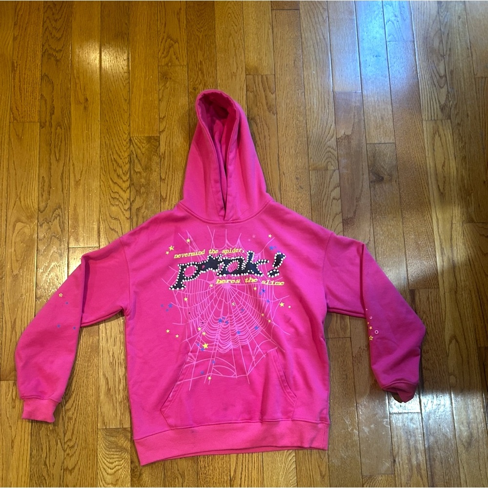 BRAND NEW Pink Sp5der Hoodie
Small Authentic...